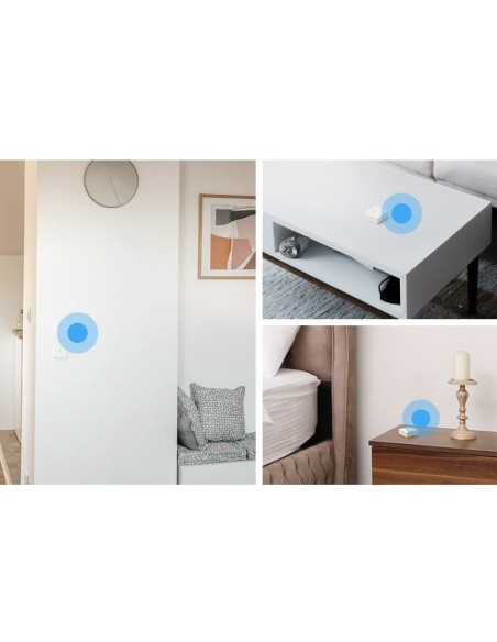 ZigBee belaidžio nuotolinio valdymo pulto mygtuko mygtuko jungiklis baltas SNZB-01