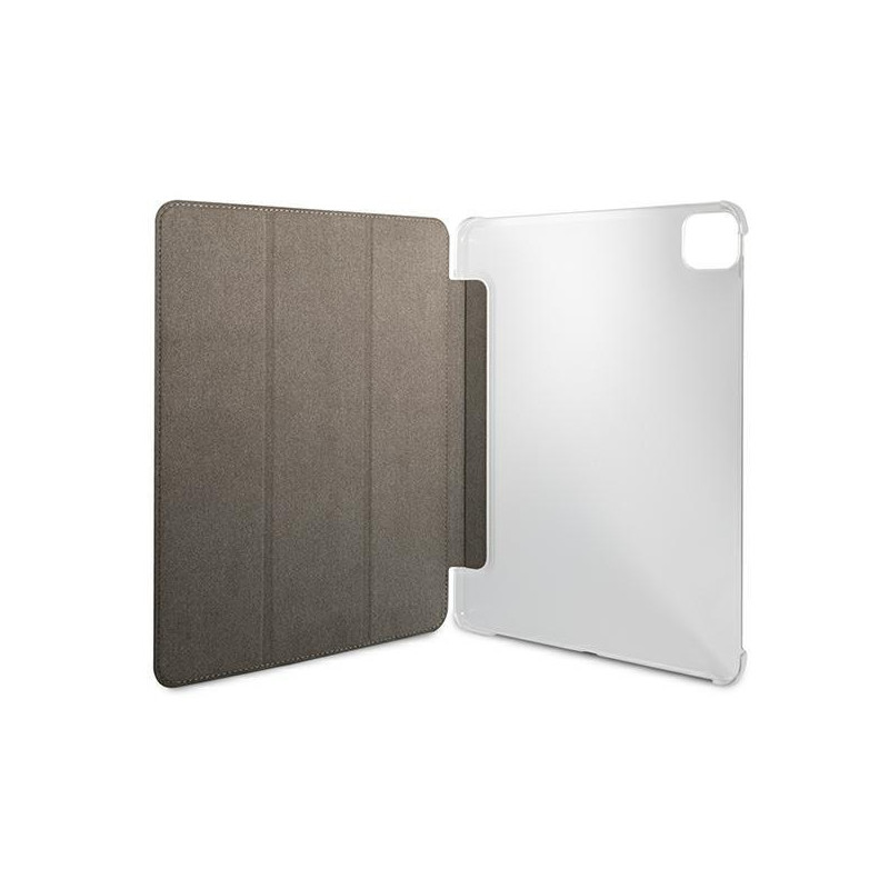 Guess Saffiano Collection dėklas, skirtas iPad 12,9 colių 2021 m. – rožinis