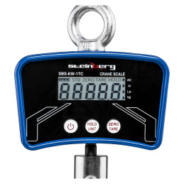 Kablio svarstyklės pakabinamos iki 1 tonos SBS-KW-1TC su maitinimo šaltiniu 1000kg / 0,2kg
