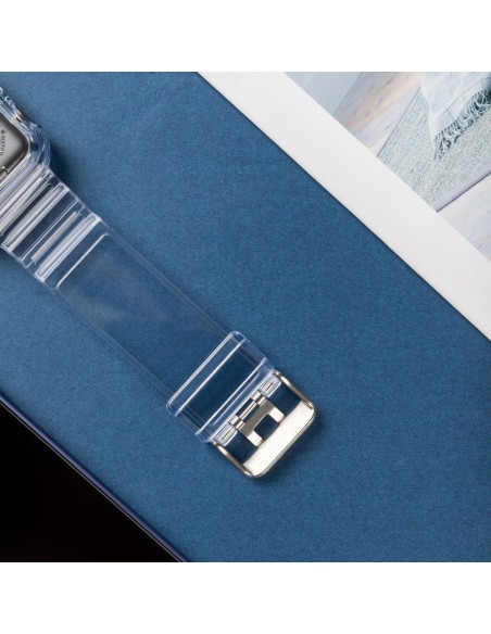 Dirželio šviesos rinkinys, silikoninis dirželis, apyrankės apyrankės dėklas laikrodžiui 3 42 mm / laikrodžiui 2 42 mm ju...