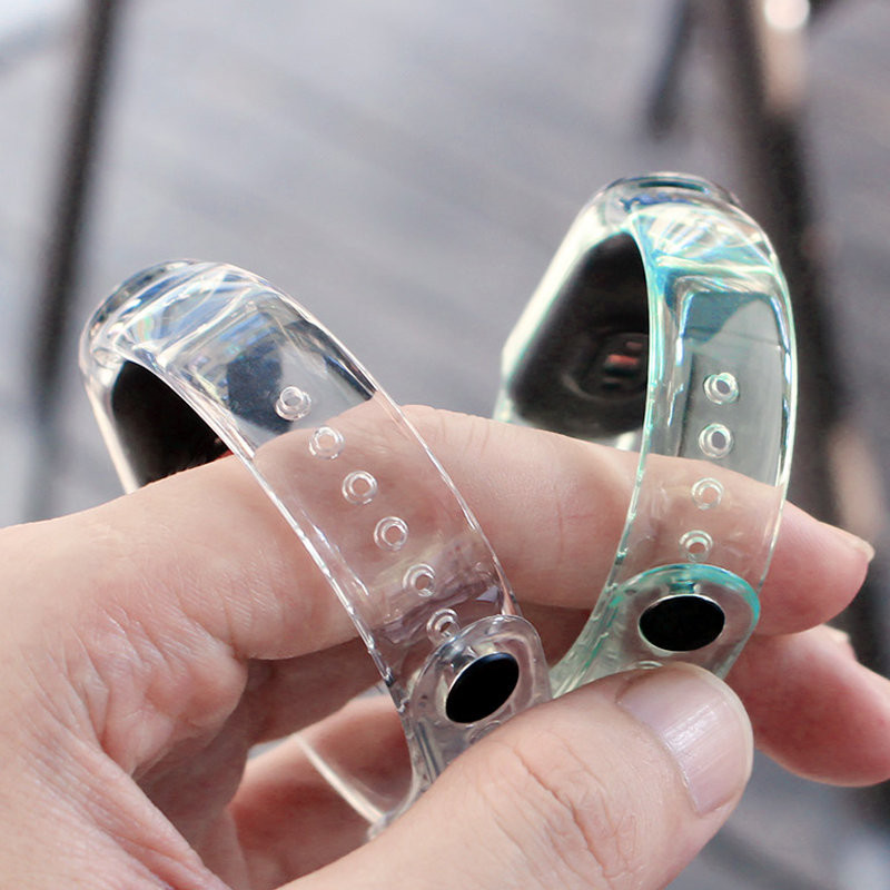 Pakaitinė silikoninė apyrankės apyrankė apyrankė skirta Xiaomi Mi Band 6/ 5 Blue