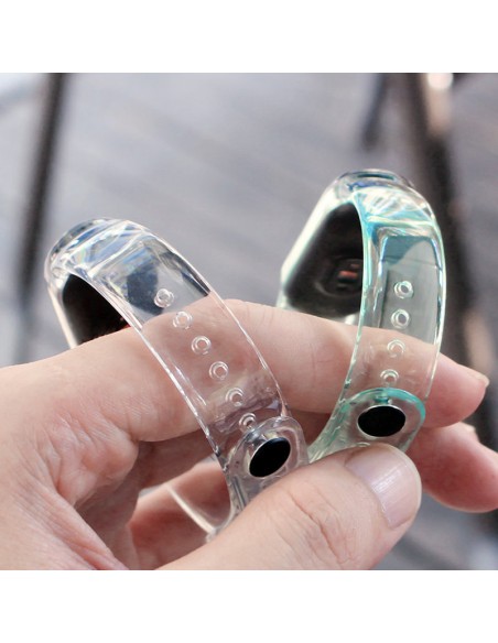 Pakaitinė silikoninė apyrankės apyrankė apyrankė skirta Xiaomi Mi Band 6/ 5 Blue Pakaitinė silikoninė apyrankės apyrankė apyrankė skirta Xiaomi Mi Band 6/ 5 Blue
