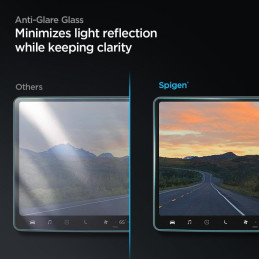 Spigen Glas.tR EZ Fit grūdintas stiklas, skirtas Tesla modeliui Y/ 3