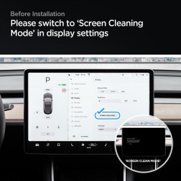 Spigen Glas.tR EZ Fit grūdintas stiklas, skirtas Tesla modeliui Y/ 3