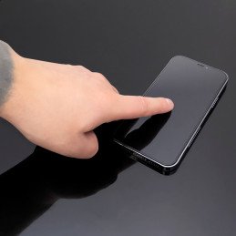 Wozinsky rinkinys iš 2x Super patvarus viso klijais grūdinto stiklo viso ekrano su rėmeliu patogiu dėklu Xiaomi Redmi No...