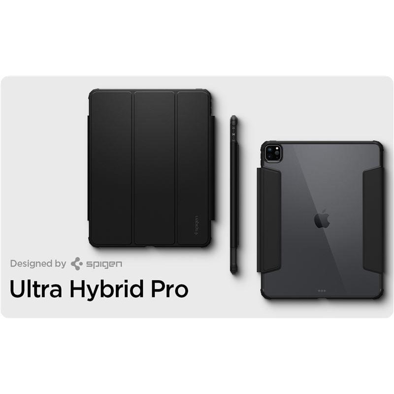 Spigen Ultra Hybrid Pro dėklas, skirtas iPad Pro 11& 39 & 39 2020 / 2021 / 2022 - juodas
