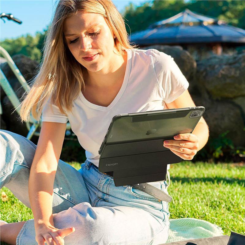 Spigen Ultra Hybrid Pro dėklas, skirtas iPad Pro 11& 39 & 39 2020 / 2021 / 2022 - juodas