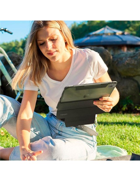 Spigen Ultra Hybrid Pro dėklas, skirtas iPad Pro 11& 39 & 39 2020 / 2021 / 2022 - juodas Spigen Ultra Hybrid Pro dėklas, skirtas iPad Pro 11& 39 & 39 2020 / 2021 / 2022 - juodas