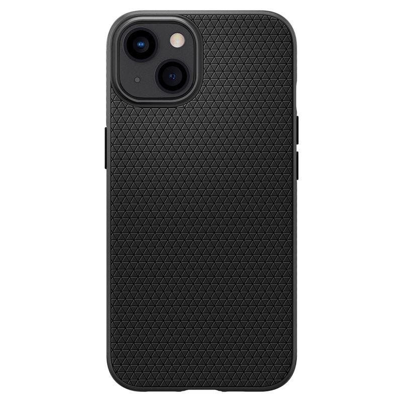 Spigen Liquid Air dėklas iPhone 13 mini - matinė juoda Spigen Liquid Air dėklas iPhone 13 mini - matinė juoda