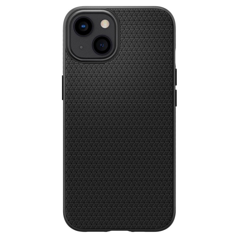 Spigen Liquid Air dėklas iPhone 13 mini - matinė juoda