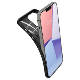 Spigen Liquid Air dėklas, skirtas iPhone 13 Pro Max - matinė juoda