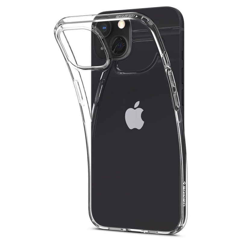 Spigen Liquid Crystal dėklas iPhone 13 mini - skaidrus