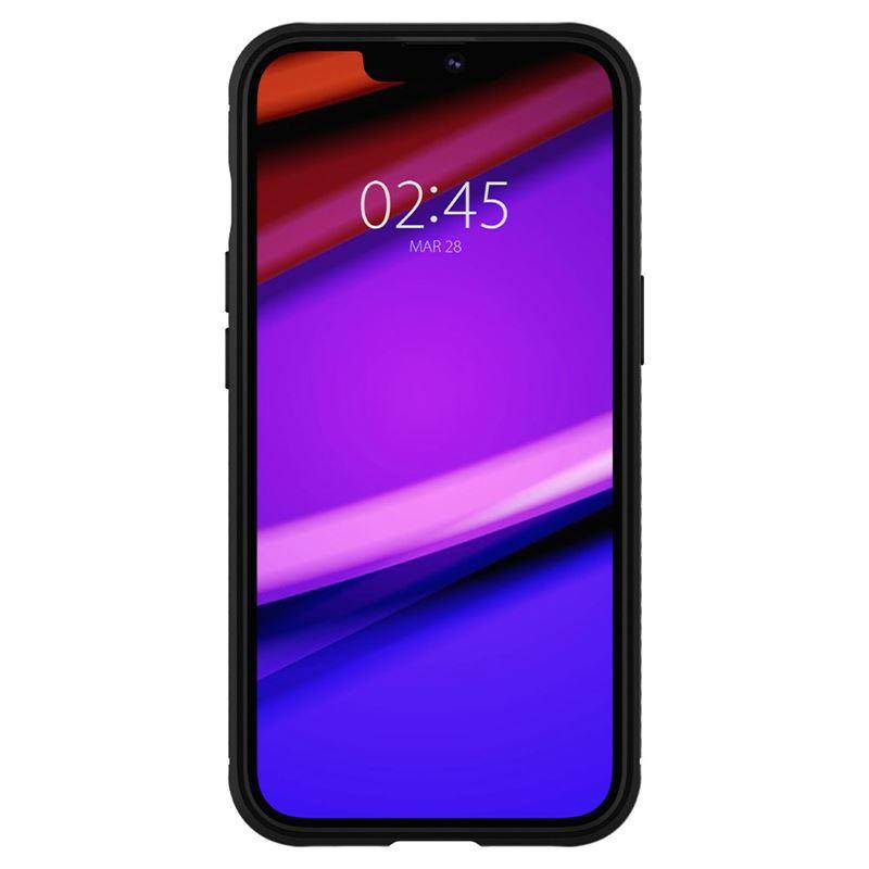 Spigen Rugged Armor dėklas iPhone 13 - matinė juoda