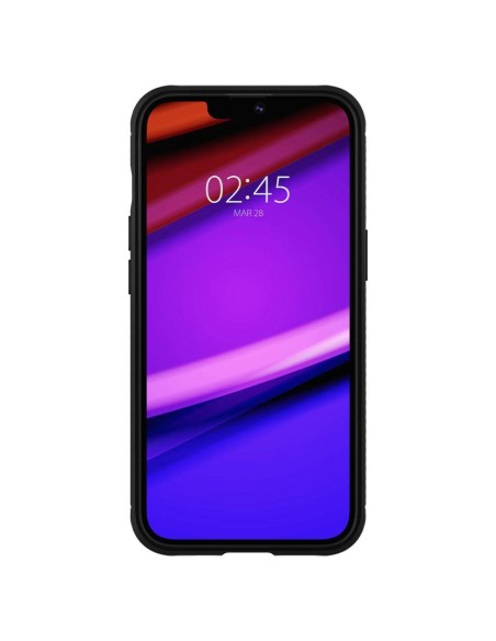 Spigen Rugged Armor dėklas iPhone 13 mini - matinė juoda Spigen Rugged Armor dėklas iPhone 13 mini - matinė juoda