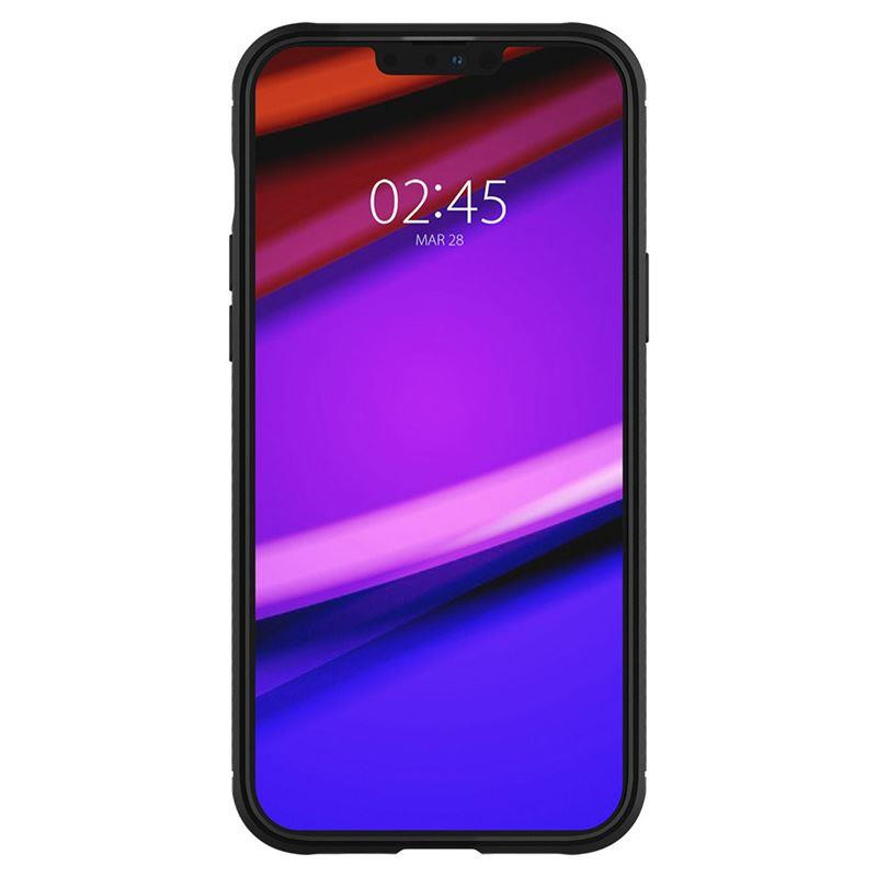 Spigen Rugged Armor dėklas, skirtas iPhone 13 Pro Max - matinė juoda