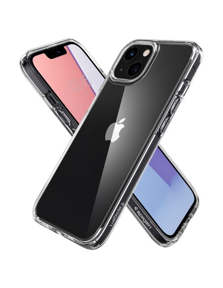 Spigen Ultra Hybrid dėklas iPhone 13 - skaidrus
