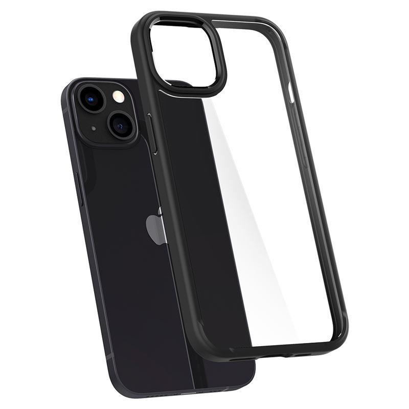 Spigen Ultra Hybrid dėklas iPhone 13 - matinė juoda