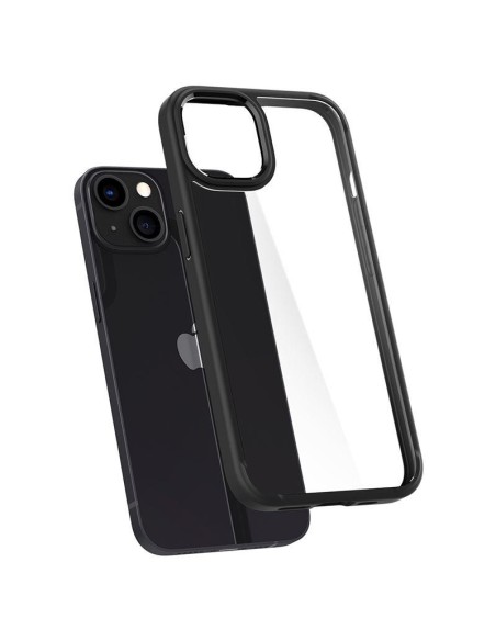 Spigen Ultra Hybrid dėklas iPhone 13 - matinė juoda Spigen Ultra Hybrid dėklas iPhone 13 - matinė juoda