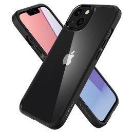 Spigen Ultra Hybrid dėklas iPhone 13 mini - matinė juoda