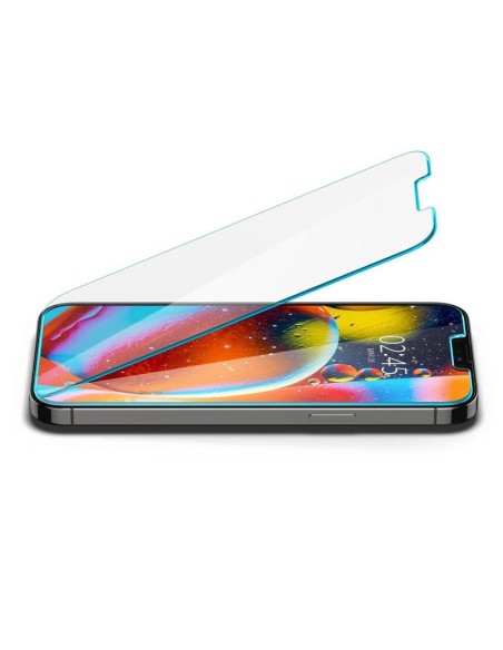 Spigen Glas.tR plonas grūdintas stiklas, skirtas iPhone 13 Pro Max / 14 Plus Spigen Glas.tR plonas grūdintas stiklas, skirtas iPhone 13 Pro Max / 14 Plus