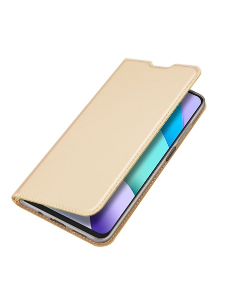Dux Ducis Skin Pro dėklo dėklo dangtelis su atvartu Xiaomi Redmi 10 aukso Dux Ducis Skin Pro dėklo dėklo dangtelis su atvartu Xiaomi Redmi 10 aukso