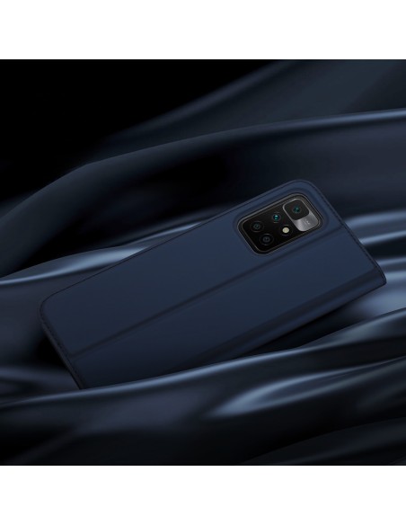Dux Ducis Skin Pro dėklo dėklo dangtelis su atvartu Xiaomi Redmi 10 aukso Dux Ducis Skin Pro dėklo dėklo dangtelis su atvartu Xiaomi Redmi 10 aukso