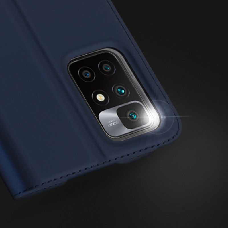 Dux Ducis Skin Pro dėklo dėklo dangtelis su atvartu Xiaomi Redmi 10 aukso