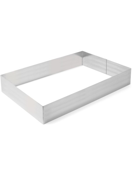 Konditerijos apvadas tortų tešlai STAČIAKAMPIS 55x35cm - HENDI 512470 Konditerijos apvadas tortų tešlai STAČIAKAMPIS 55x35cm - HENDI 512470