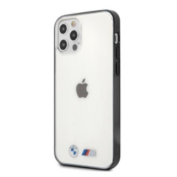 BMW Sandblast dėklas iPhone 12 Pro Max - skaidrus