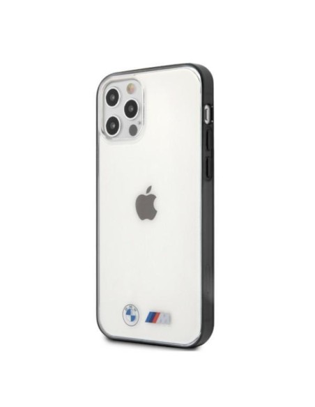 BMW Sandblast dėklas iPhone 12 Pro Max - skaidrus BMW Sandblast dėklas iPhone 12 Pro Max - skaidrus
