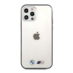 BMW Sandblast dėklas iPhone 12 Pro Max - skaidrus