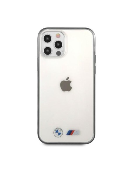 BMW Sandblast dėklas iPhone 12 Pro Max - skaidrus BMW Sandblast dėklas iPhone 12 Pro Max - skaidrus