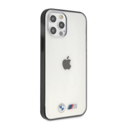BMW Sandblast dėklas iPhone 12 Pro Max - skaidrus