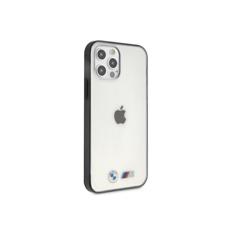 BMW Sandblast dėklas iPhone 12 Pro Max - skaidrus