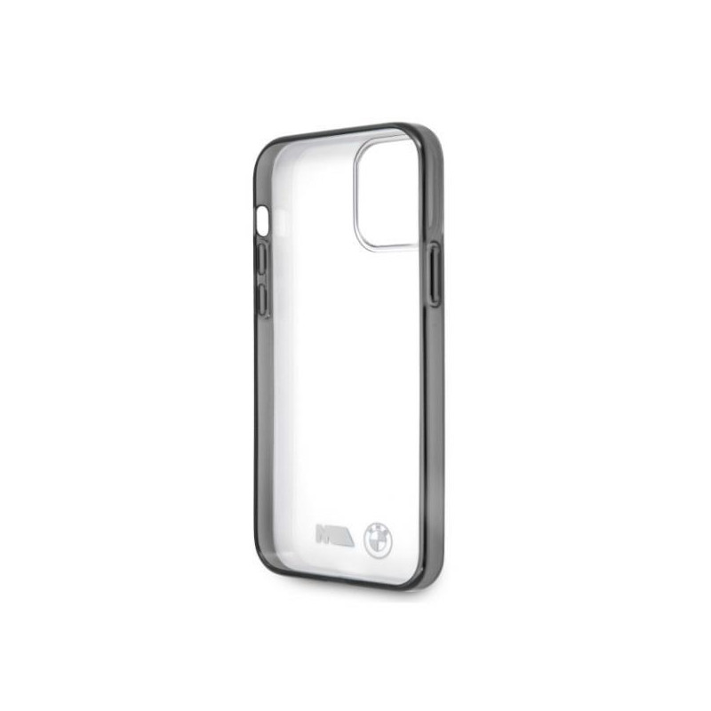 BMW Sandblast dėklas iPhone 12 Pro Max - skaidrus