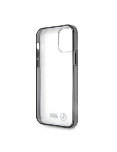 BMW Sandblast dėklas iPhone 12 Pro Max - skaidrus BMW Sandblast dėklas iPhone 12 Pro Max - skaidrus