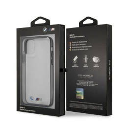 BMW Sandblast dėklas iPhone 12 Pro Max - skaidrus