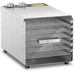 Profesionalus dehidratatorius maistinėms žolelėms vaisiniams grybams 6 grotelės 500 W