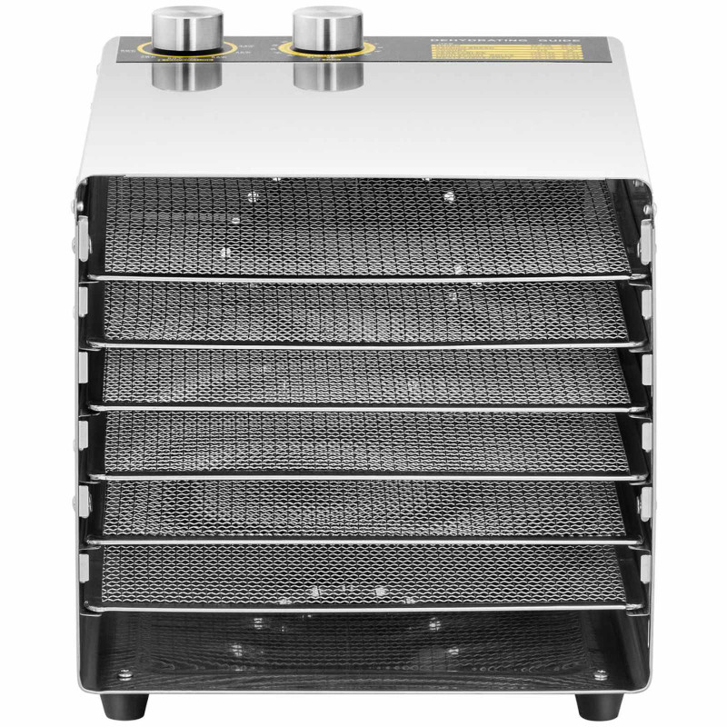 Profesionalus dehidratatorius maistinėms žolelėms vaisiniams grybams 6 grotelės 500 W
