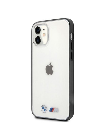 BMW Sandblast dėklas iPhone 12 mini - skaidrus BMW Sandblast dėklas iPhone 12 mini - skaidrus