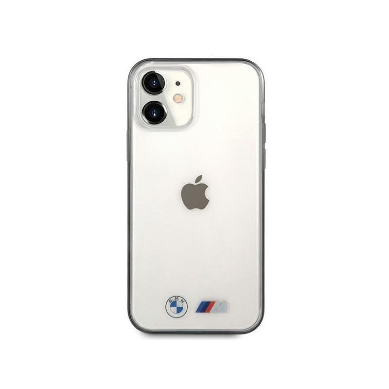 BMW Sandblast dėklas iPhone 12 mini - skaidrus