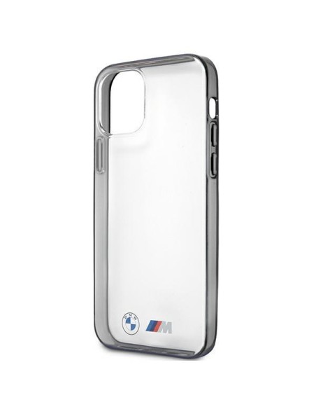 BMW Sandblast dėklas iPhone 12 mini - skaidrus BMW Sandblast dėklas iPhone 12 mini - skaidrus