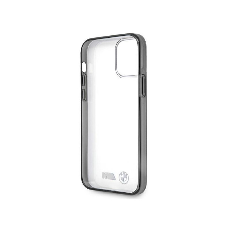 BMW Sandblast dėklas iPhone 12 mini - skaidrus