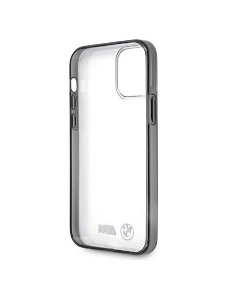 BMW Sandblast dėklas iPhone 12 mini - skaidrus BMW Sandblast dėklas iPhone 12 mini - skaidrus