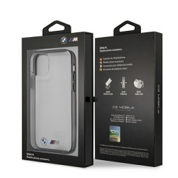 BMW Sandblast dėklas iPhone 12 mini - skaidrus