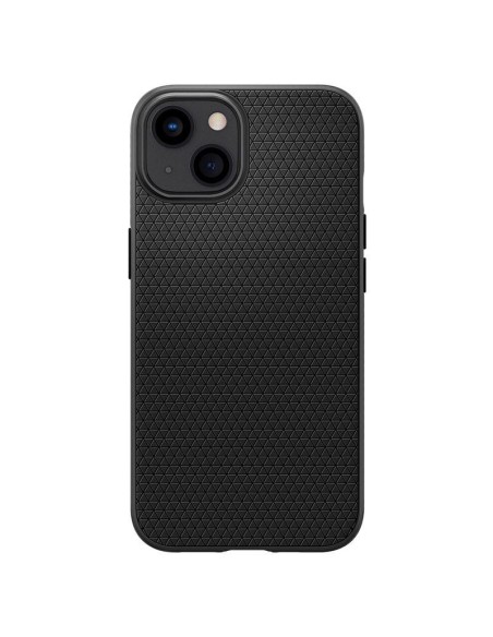 Spigen Liquid Air dėklas iPhone 13 - matinė juoda Spigen Liquid Air dėklas iPhone 13 - matinė juoda