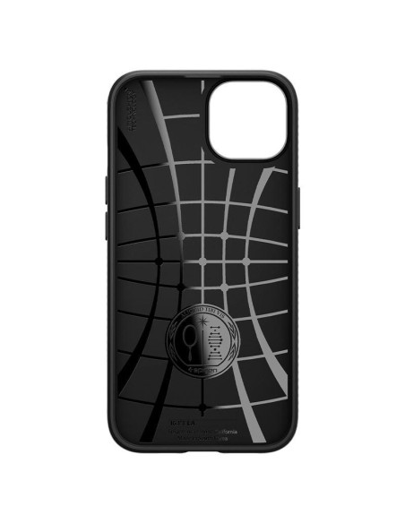 Spigen Liquid Air dėklas iPhone 13 - matinė juoda Spigen Liquid Air dėklas iPhone 13 - matinė juoda