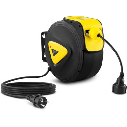 Automatinis elektros ilgintuvas ant ritės būgno 20 m + 3 m