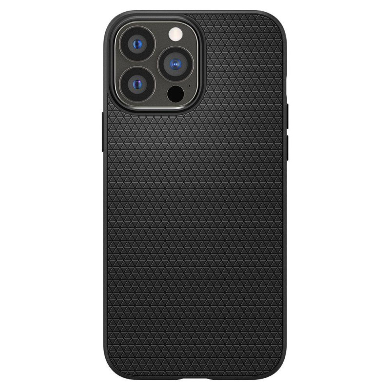 Spigen Liquid Air dėklas iPhone 13 Pro - matinės juodos spalvos