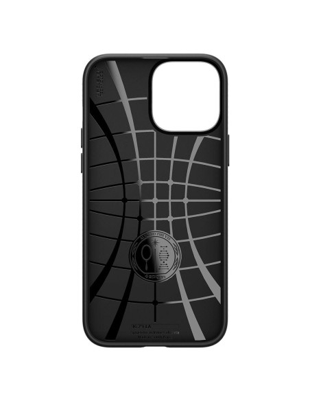 Spigen Liquid Air dėklas iPhone 13 Pro - matinės juodos spalvos Spigen Liquid Air dėklas iPhone 13 Pro - matinės juodos spalvos